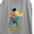 thumbnail image 3 of Hey Arnold! - Arnold and Gerald on Bike - Women's Racerback Tank Top, 3 of 5