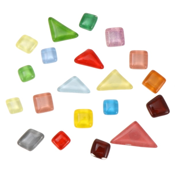 20pcs imanes creativos de frigorífico de vidrio irregular imanes de nevera para decoración