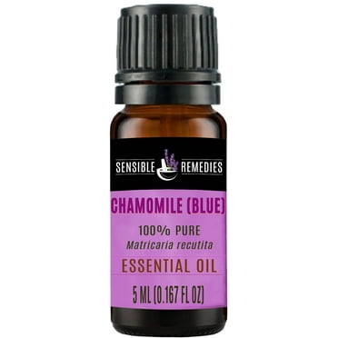 Sensible Remedies Chamomile (Blue) 100% Therapeutic Grade Essential Oil, 5 mL (0.167 fl oz)