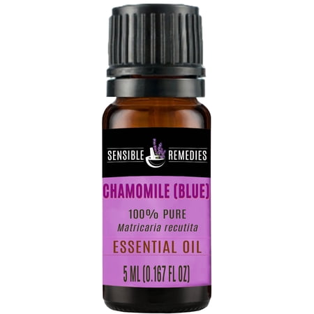 Sensible Remedies Chamomile (Blue) 100% Therapeutic Grade Essential Oil, 5 mL (0.167 fl oz)