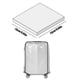 thumbnail image 5 of Cubierta Cubierta Transparente La Caja La Carretilla para La Maleta Con Ruedas (30 Pulgadas), 5 of 6