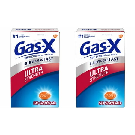 Gas-X Ultra Softgels (Pack of 2)