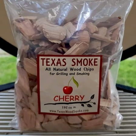 All-Natural Cherry Flavored Grilling and Smoking Chips, 192 Cu in