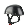 thumbnail image 1 of Casquette de Moto Basse Demi-Visage Noir Mat pour la Conduite, 1 of 5
