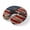 Blue Red, variant on Neck Pillow Ergonomic Memory Foam U Shaped Pillows,Black Brown Gradient Pattern Soft Portable Neck Head Support Cushion Pillow for Travel Airplane Car Office Use,Abstract Geometric Art