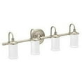 thumbnail image 3 of Moen Yb6464 Belfield 4 Light 33" Wide Bathroom Vanity Light - Bronze, 3 of 4