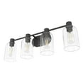 thumbnail image 5 of Hunter - Lochemeade 4-light Noble Bronze, Medium Size Vanity Light, Dimmable, for Bedrooms, Dining, Living Rooms - 19713, 5 of 8