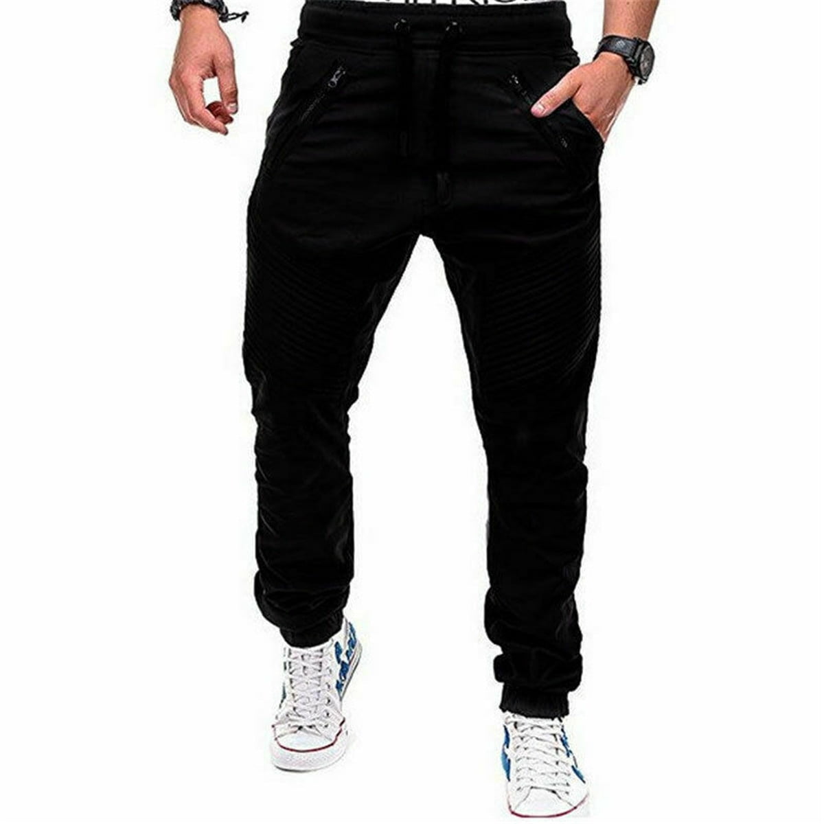 straight fit jogging bottoms