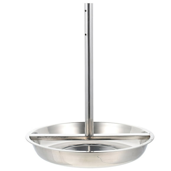 Rôtissoire en Acier Inoxydable Rôtissoire Verticale Grille pour Poulet Grille Plateau Plateau de Rôtissage pour Poulet