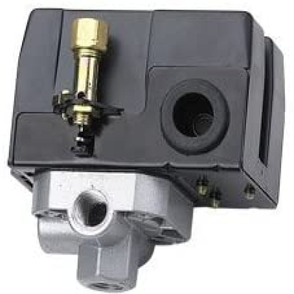 Lefoo Quality Air Compressor Pressure Switch Control 95-125 PSI 4 Port W/Unloade 
