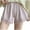 Pink, variant on Wyobmus Satin Pettipants for Women Half Slip Culotte Shorts Solid Color Split Skirt Lace Trousers Gray