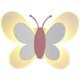thumbnail image 1 of Indoor LED Wall Light with Switch, 14W Wall Lamp Bedroom for Boys and Girls, Pink Butterfly Bedside Sconce Wall Lighting with 3 Adjustable Color Tempe, 1 of 3