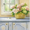 thumbnail image 2 of Erwin, Eric 12x12 Black Ornate Wood Framed with Double Matting Museum Art Print Titled - Summer Memory III, 2 of 4