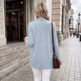 thumbnail image 4 of Women's Open Front Long Cardigan Lightweight with Pockets Fall Layering, 4 of 8