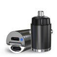 thumbnail image 1 of BSAH Mini Dual Ports PD USB C Car Charger 30W Fast Charging Car Cigarette Lighter Charger Adapter, 1 of 12