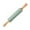 Green, variant on Leodye 1PCS High Temperature Washable Thickening Dough Board Non-Stick Kneading Mat with Rolling Pin for Baking -14.96x2.09x2.09in