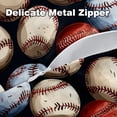 thumbnail image 4 of Baseball Set of 2 Velvet Throw Pillow Covers with Unique Patterns in 16x16, 18x18, and 20x20 Inches for Various Occasions - Throw Pillow Inserts Included, 4 of 6