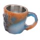 thumbnail image 1 of Taza De Café De Cristal Mineral, Taza De Resina De Cristal De Imitación De 16 Oz Con Cómodo, Taza De Gran Capacidad Para Bebidas Frías Calientes, 1 of 7