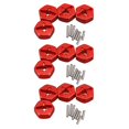 thumbnail image 1 of 12Piezas Mejoras de Adaptador Hexagonal de Cubo de Rueda Combinada de AleacióN de Aluminio de 12 Mm para  144001 1/14 RC Repuestos de AutomóVil, Rojo, 1 of 1