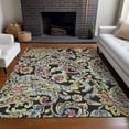 thumbnail image 4 of Dalyn Rugs Premium Machine Washable Mayfield AMF834 Black 5' x 7'6" Rug, 4 of 7