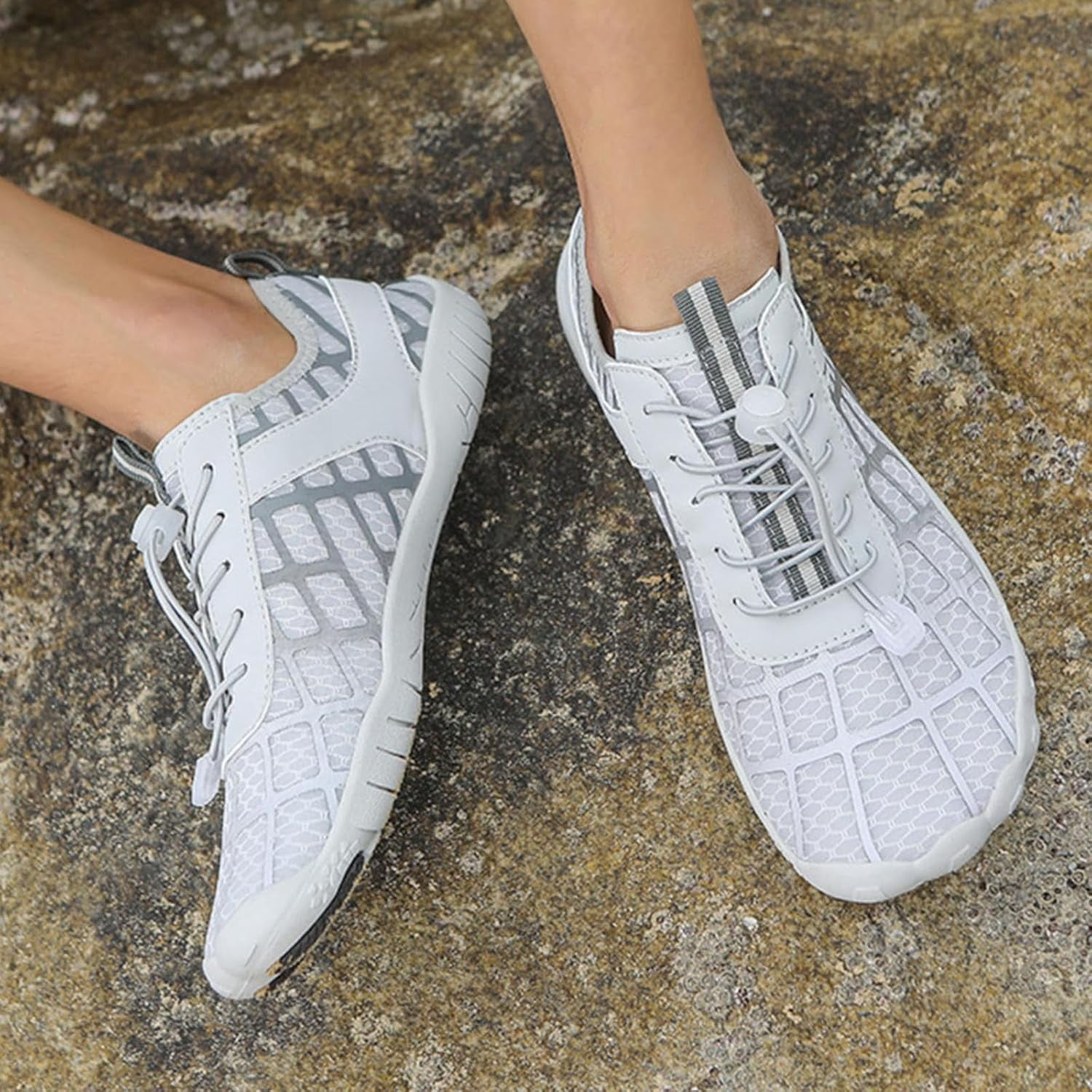 Hiking Shoes Barefoot Womens Mens,Breathable Lightweight Non-slip Grounding Shoes,Wide Toe Healthy Outdoor Grounding Shoes