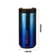 thumbnail image 3 of Fiudx Taza de Café de Acero Inoxidable, Termo de Viaje de 400 Ml, Tapa Hermética, Mantiene Caliente y Frío Durante Horas, para Uso En Oficina y Exteriores, Color Rojo, Azul y Blanco, Diseño Duradero, 3 of 6