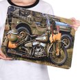 thumbnail image 2 of Placa Metal Vintage Moto Pintura Hierro Rectangular Arte Pared Del 40x30cm, 2 of 9