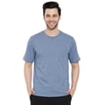 thumbnail image 2 of (2 pack) Turtle Bay New York Men’s Heavyweight Short Sleeve Crew Neck T-Shirt – Regular Fit Cotton Blend with Chest Pocket, 2 of 8