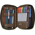 thumbnail image 2 of LIHIT LAB Zipper Pen Case, 7.9 × 2 × 4.7 Inches, Green Camo (A7551-131), 2 of 5