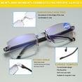 thumbnail image 4 of EIMELI Rimless Reading Glasses Anti Eyestrain Anti-blue Light Lightweight Quality Reading Glasses for Men and Women 2.0, 4 of 7