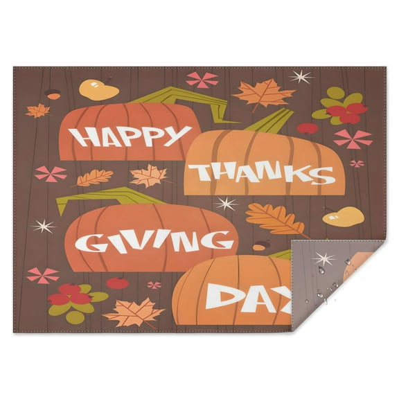 Table Cloth Wrinkle Resistant Washable Tablecolths Table Covers Welcome Thanksgiving Pumpkin Harvest Tablecloth for Halloween Party Decoration Rectangle,60x84inch