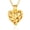Gold, variant on Hollow Heart Urn Necklace for Ashes - Memorial Cremation Jewelry for Ashes Heart Urn Locket for Ashes Stainless Steel Urns Pendant Keepsake Jewelry