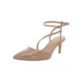thumbnail image 1 of INC Womens Lenii Patent Evening Dress Heels Beige 6.5 Medium (B,M), 1 of 2