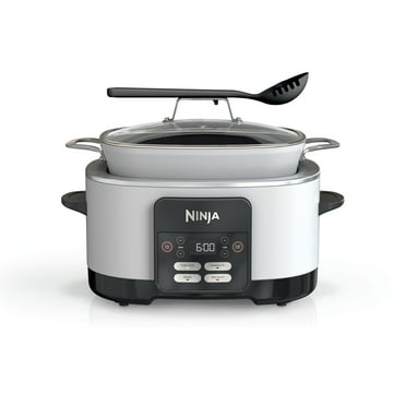 Open Box Ninja Foodi Possible Cooker, MC1000WMWH, Slow Cooker, White