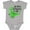 AC-Heather Grey, variant on Inktastic My 1st St. Patrick's Day- green dinosaur Boys or Girls Baby Bodysuit