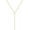Single, variant on Gold Lariat Necklace for Women, Dainty 14K Gold Plated Y Shaped Cuban Chain Layered Long CZ Drop Pendant Choker Necklaces Fashion Jewelry Gifts