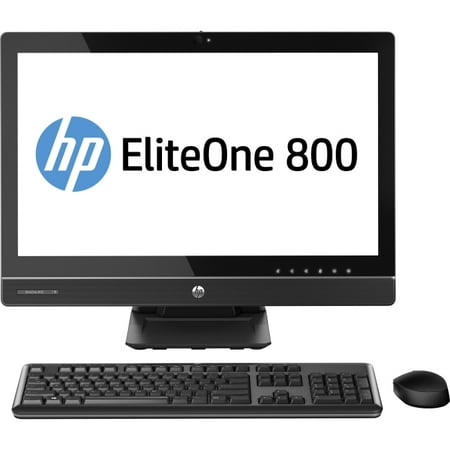 HP Smart Buy EliteOne 800 G1 G5R41UT#ABA All-in-One Desktop PC with Intel Core i5-4590S Processor, 4GB Memory, 23" Monitor, 500GB Hard Drive and Windows 7 Professional