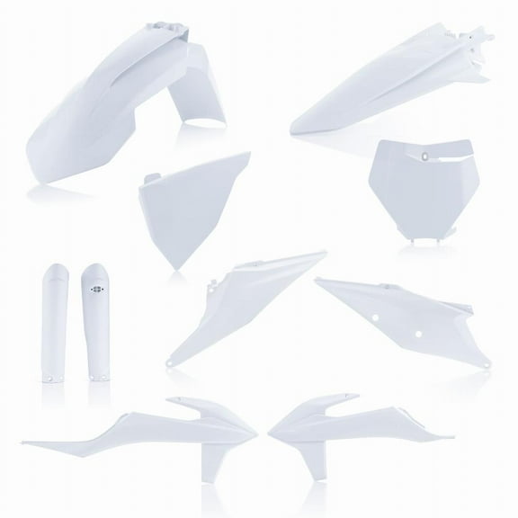 Acerbis 2726496811 Full Plastic Kit White