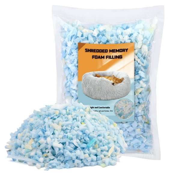 Jupean Fiber Fill,Foam Filling, for Pillow Stuffing, Couch Pillows, Cushions 100g