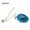 Apatite, variant on Natural Gemstone Crystal Pendulum Dowsing Egg Shape Pendant Healing Energy-Hematite