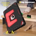 thumbnail image 6 of Fintie Case for iPad 9th Generation (2021) / 8th Gen (2020) / 7th Gen (2019) 10.2 Inch, Protective Fully-Body Rugged Heavy Duty Shockproof Case with Built-in Stand for Kids, Red, 6 of 9