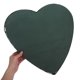 thumbnail image 2 of 1 unidad de plato decorativo floral de barro para coche de bodas, con ventosa, para arreglos de barro, ideal para bodas y fiestas (estilo corazón extragrande verde)., 2 of 7