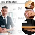 thumbnail image 4 of Keep Tiidy Under Desk Drawers All-Natural Bamboo Wood Desk Storage, 4 of 5