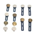 thumbnail image 4 of Bouton d'Extension de Pantalon, 12 Pcs Anneau en Silicone Souple Multi-Usage pour Vêtements, 4 of 8