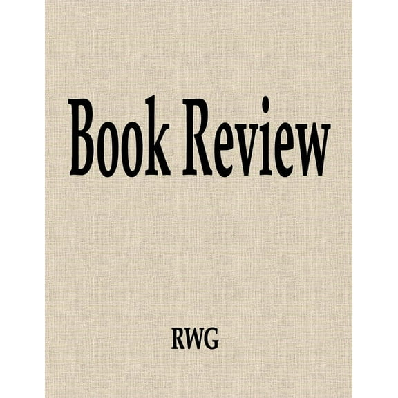 Book Review: 100 Pages 8.5" X 11" (Paperback)