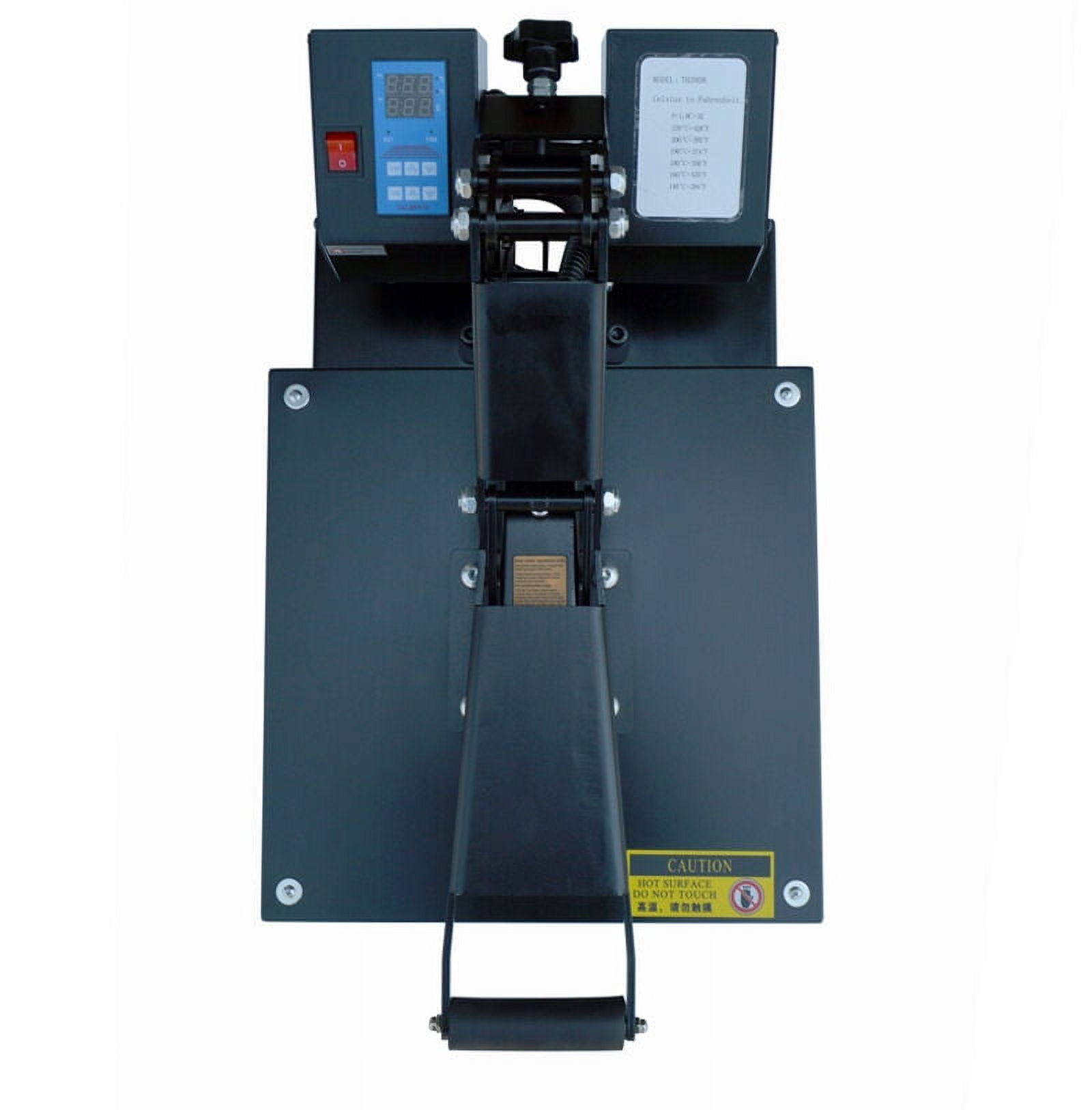 INTBUYING 15"*15" Digital Flat Heat Press Machine for T-shirt Transfer Start-up Kit DIY Transfer Package