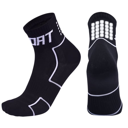 Andoer Reflective Cycling Socks High-Visibility Breathable Athletic Socks Bike Riding Running Socks for Men and Women