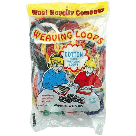 Weaving Loops - Jersey Weaving Loops, Assorted, 5 oz