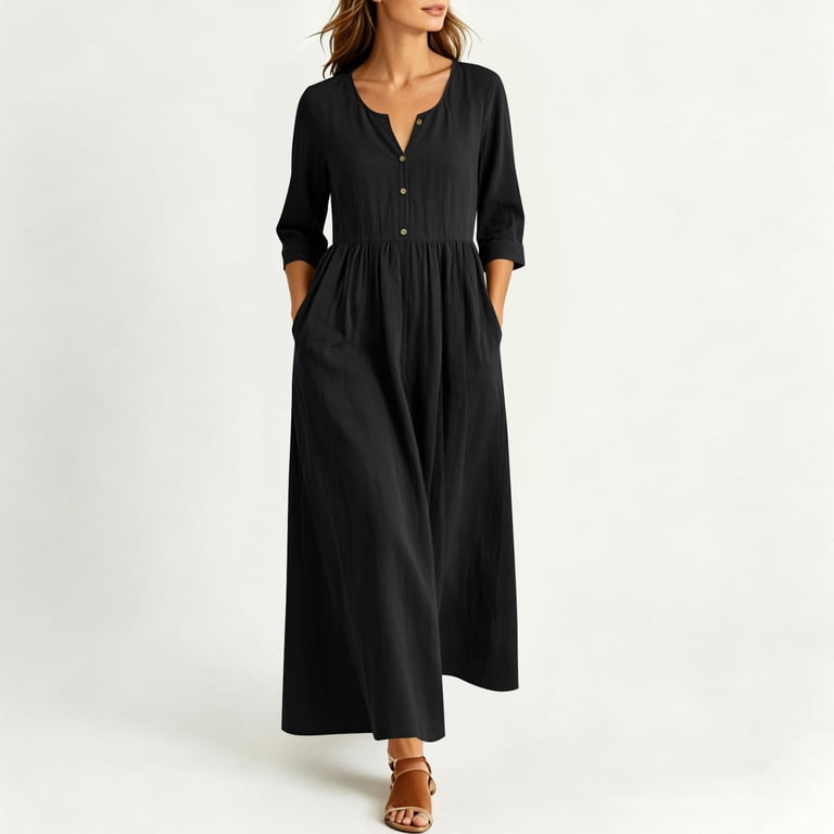 italian wedding guest dresses Womens Solid Color Long Sleeve Round Neck Bandage Mid Asdoklhq Fall Wedding Guest Dress