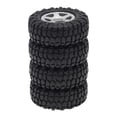 thumbnail image 4 of 4Paquetas de Ruedas Y Neumáticos Establecidos para Axial SCX24 90081 1/24 RC Piezas de , Plata A Yotijar rc ruedas sobre orugas, 4 of 8